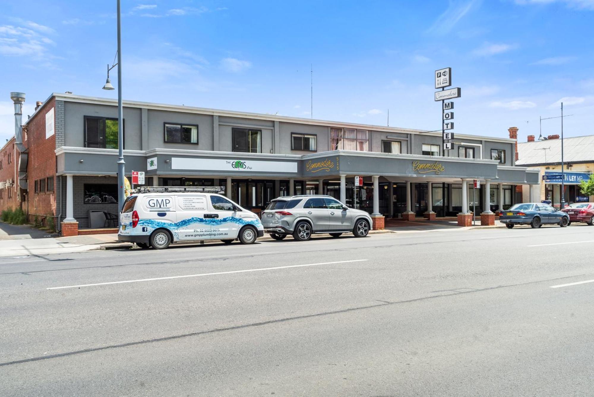 Commodore Motor Inn Albury Exterior foto
